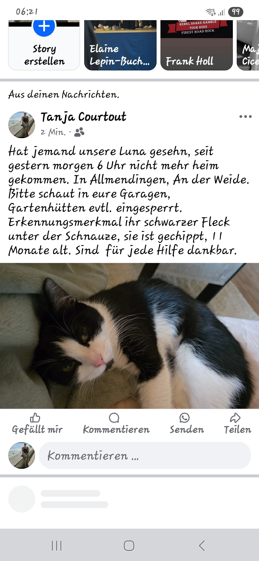 Luna - An der Weide, Allmendingen