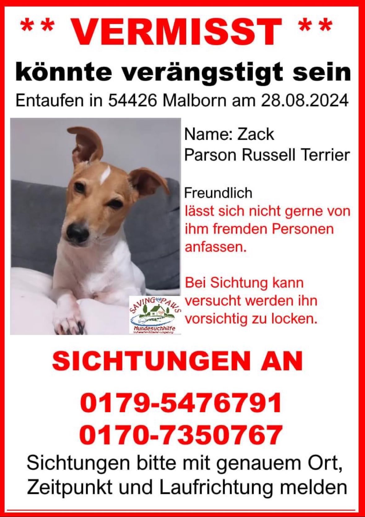 Zack  - In Der Träf, Malborn