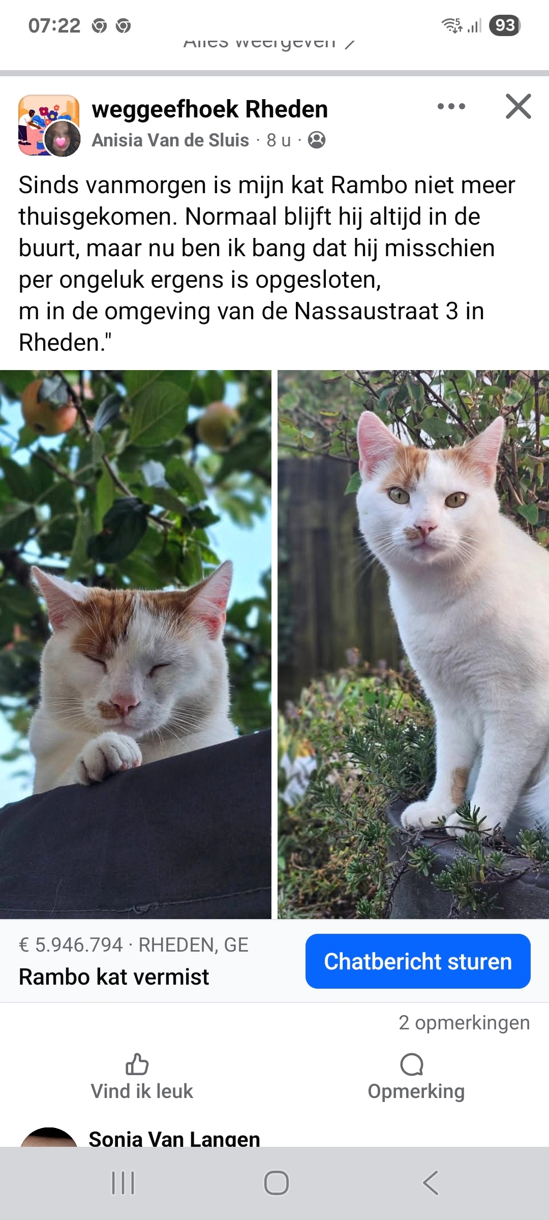 Rambo - Nassaustraat, Rheden