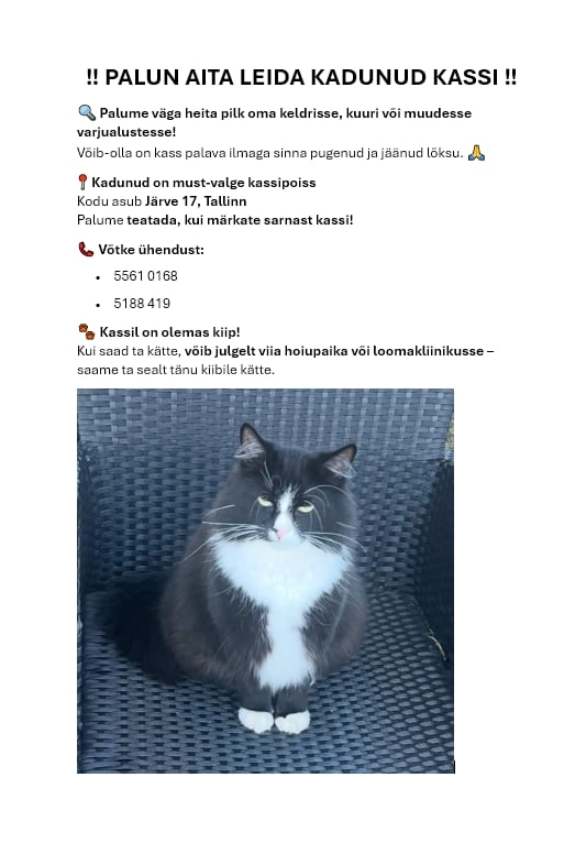 Alfred - Järve 17, Tallinn