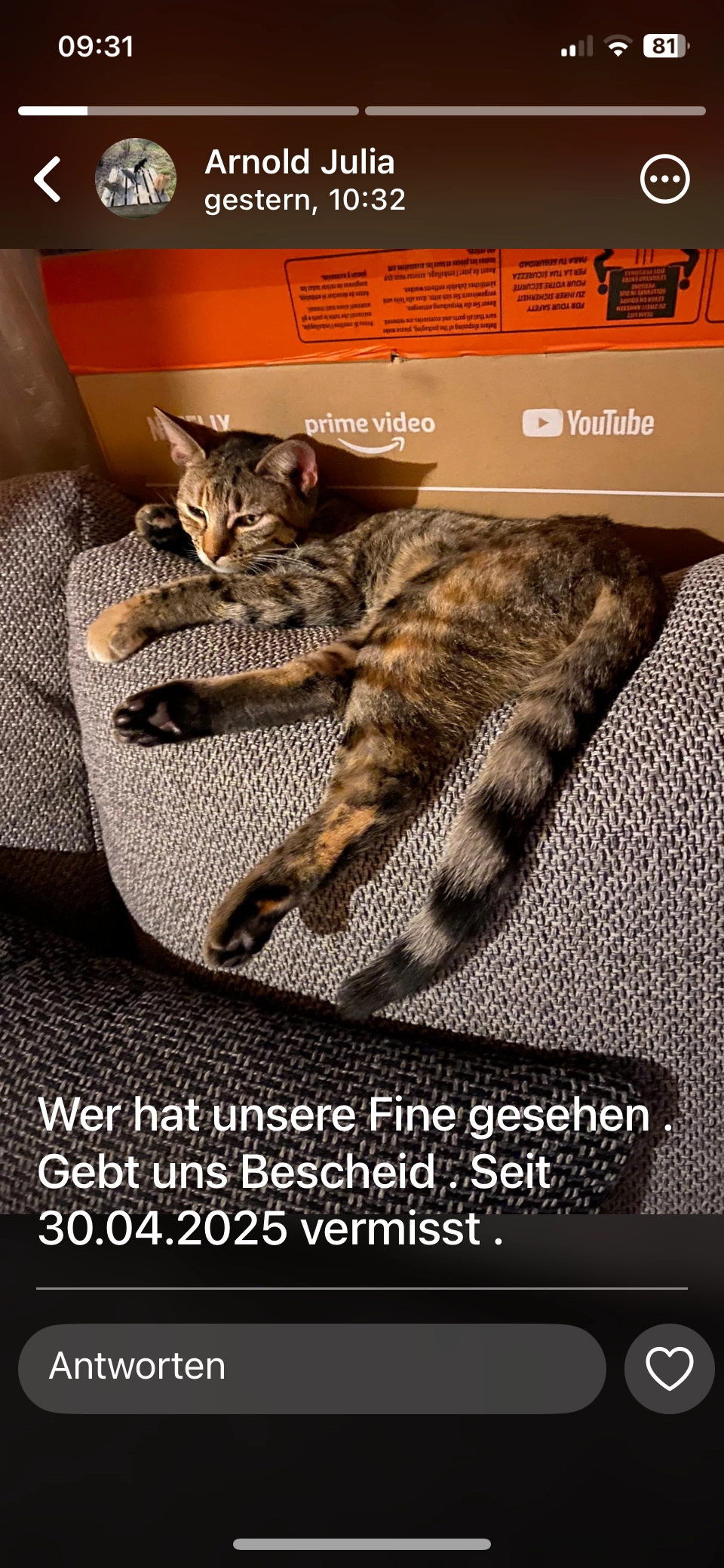 Fine - Riedlinger Straße, Zwiefalten