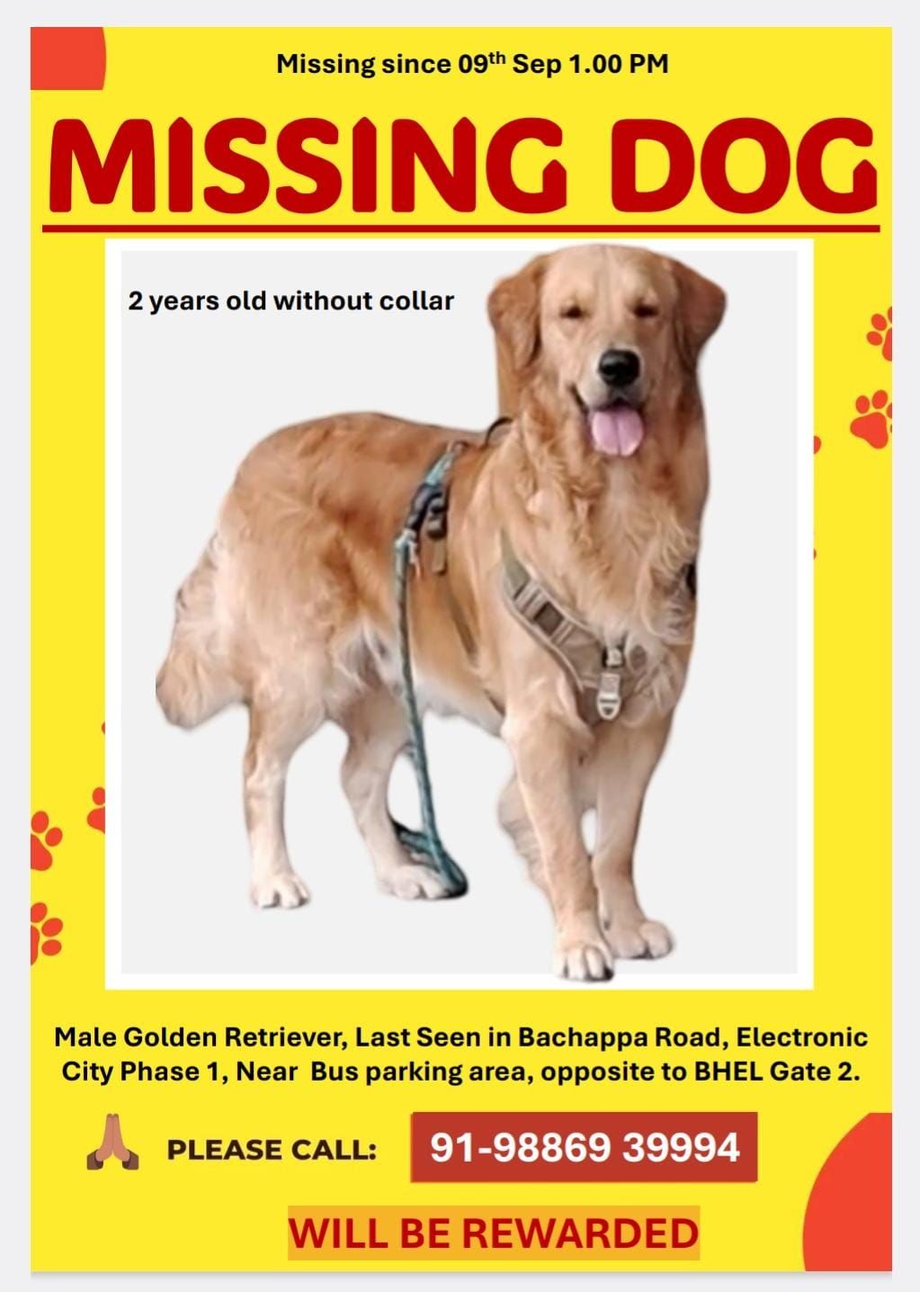 Blue - Doddathogur Main Road, Bengaluru South