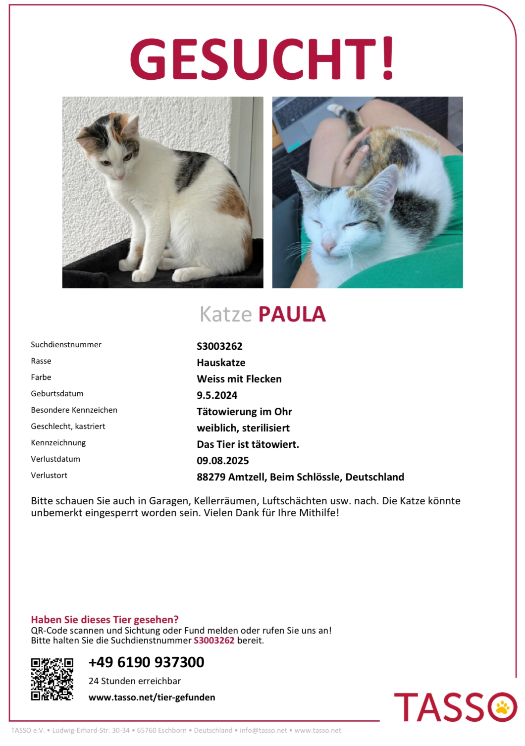 Paula - Beim Schlößle, Amtzell