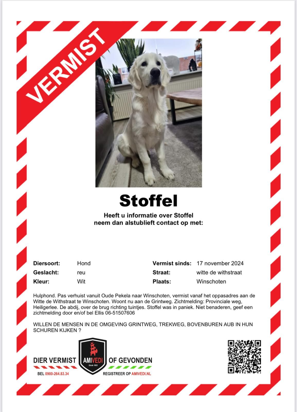 Stoffel - Witte De Withstraat, Winschoten