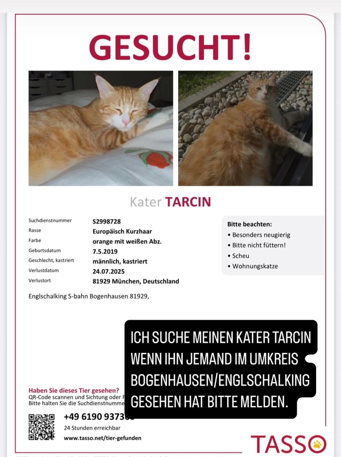 Tarçın  - Brodersenstraße, München