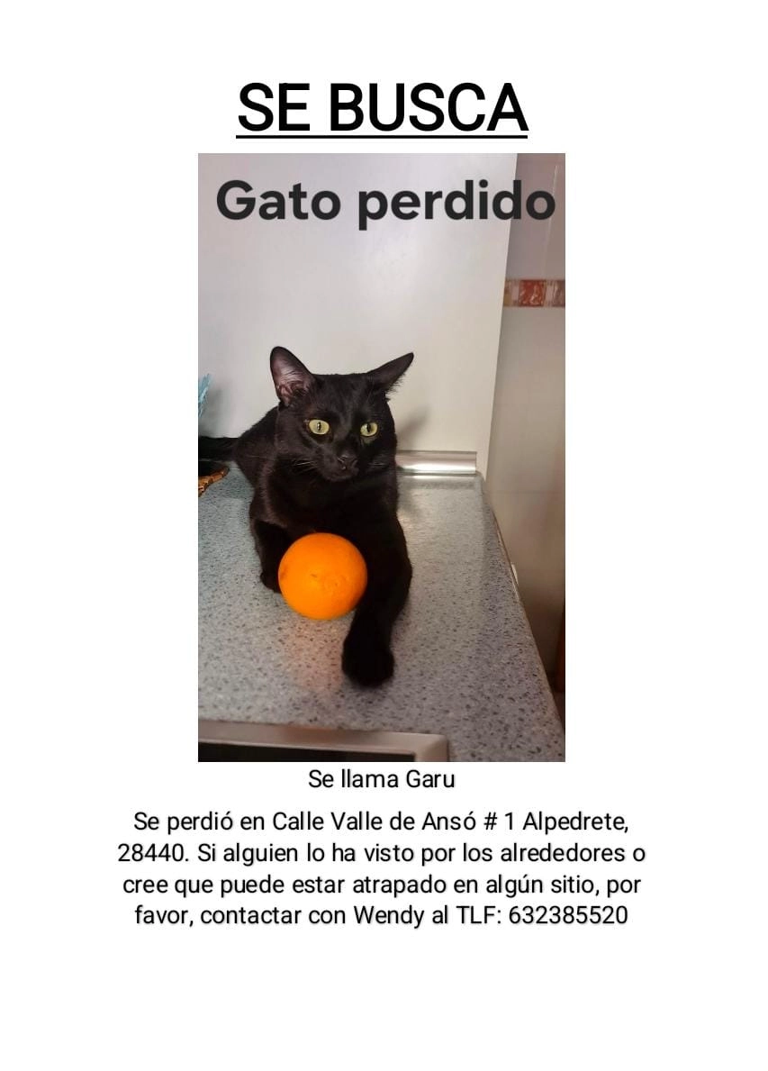 Garu - Calle del Valle de Ansó, Guadarrama