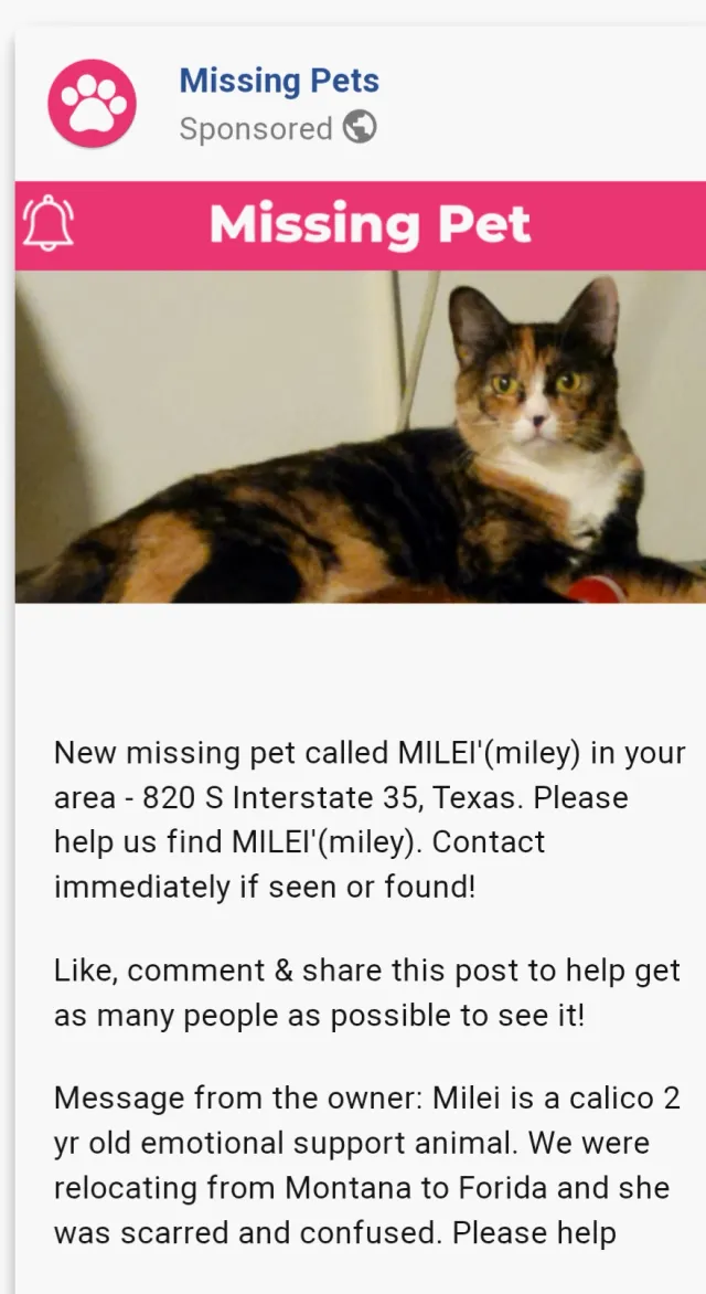 Milei'(Miley) - South Interstate 35e, Denton