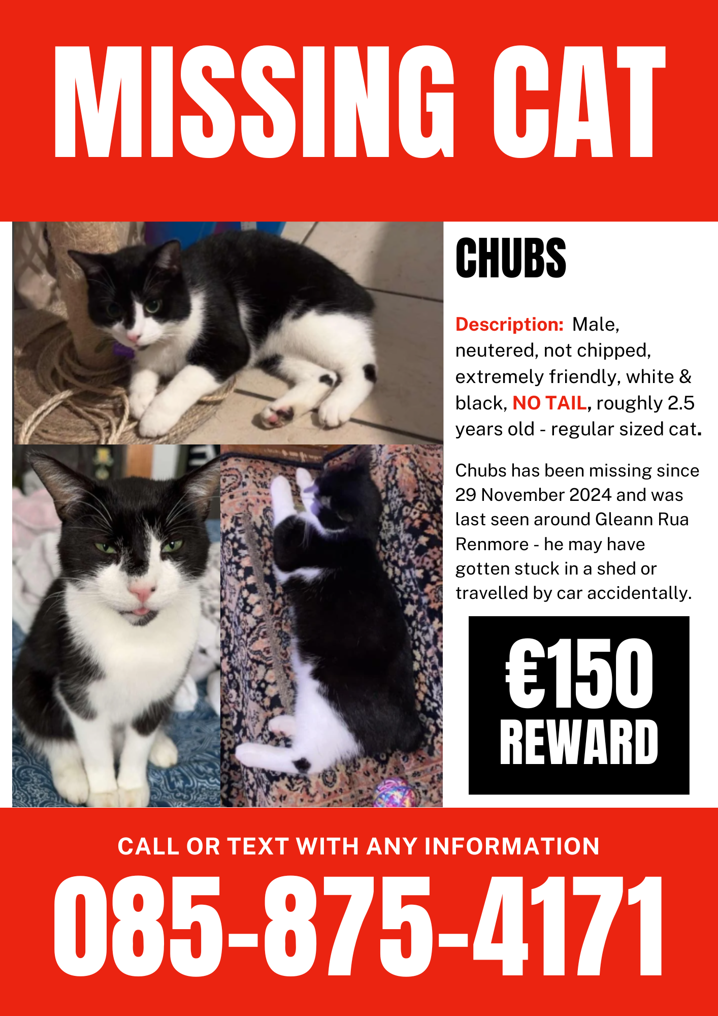 Chubs - Gleann Rua, Galway