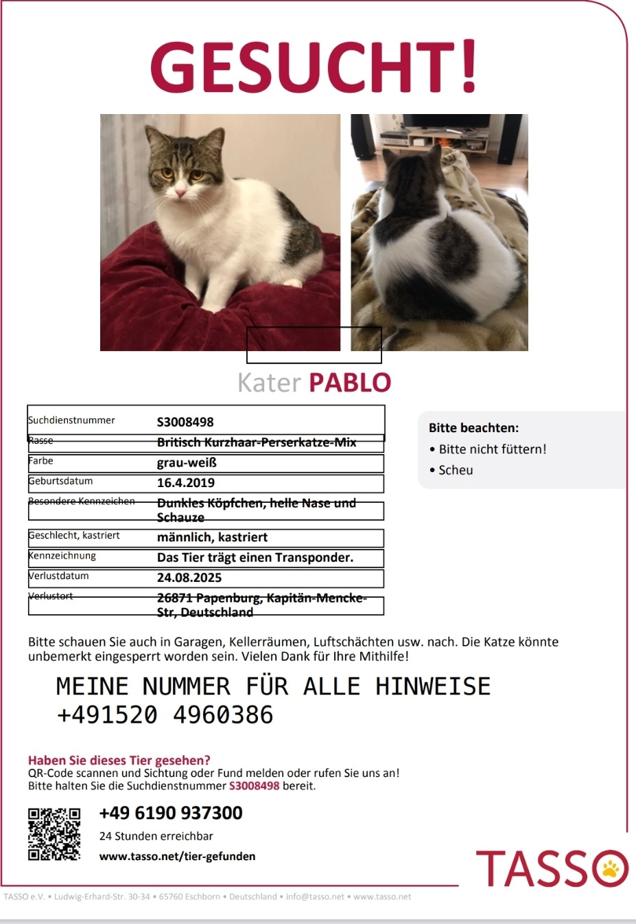 Pablo - Kapitän-Mencke-Straße, Papenburg