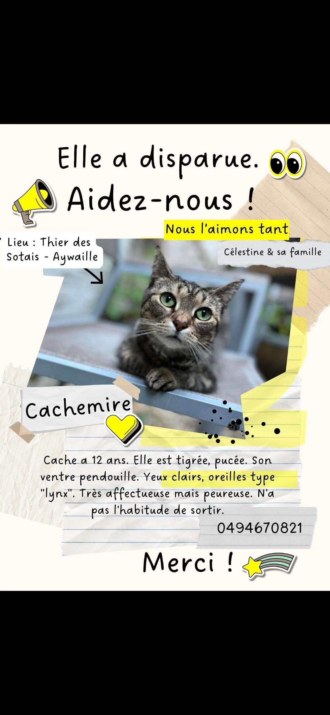 Cachemire  - Thier des Sotais, Aywaille