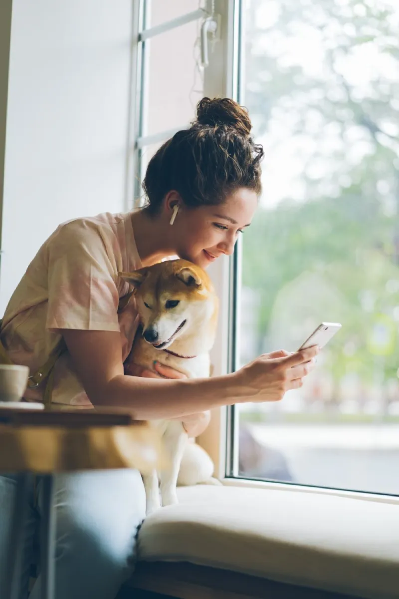 Creating a lost pet alert on a phone