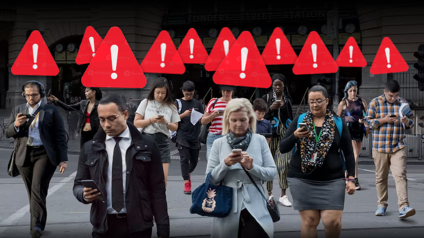 Emergency alert messages sent to everyone in your area